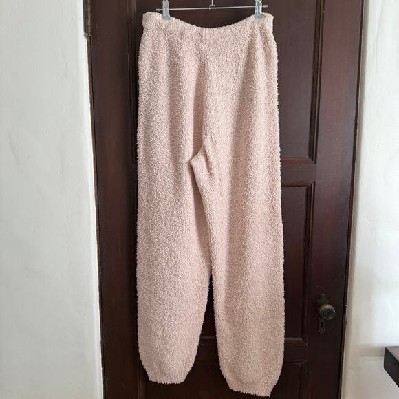 SKIMS | Cozy Knit Jogger Pants in Cerry Blossom | Size Large/ XL - Picture 2 of 4